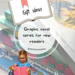 Graphic novel series for new readers
