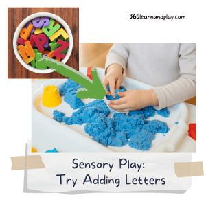 Adding letters to play dough helps young kids learn to read